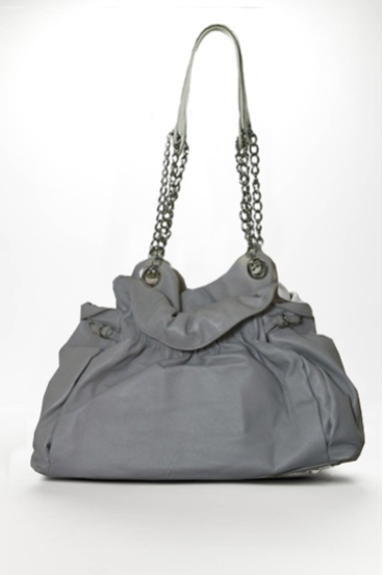 Jessica Grey Italian Leather Bag FG00691GRY