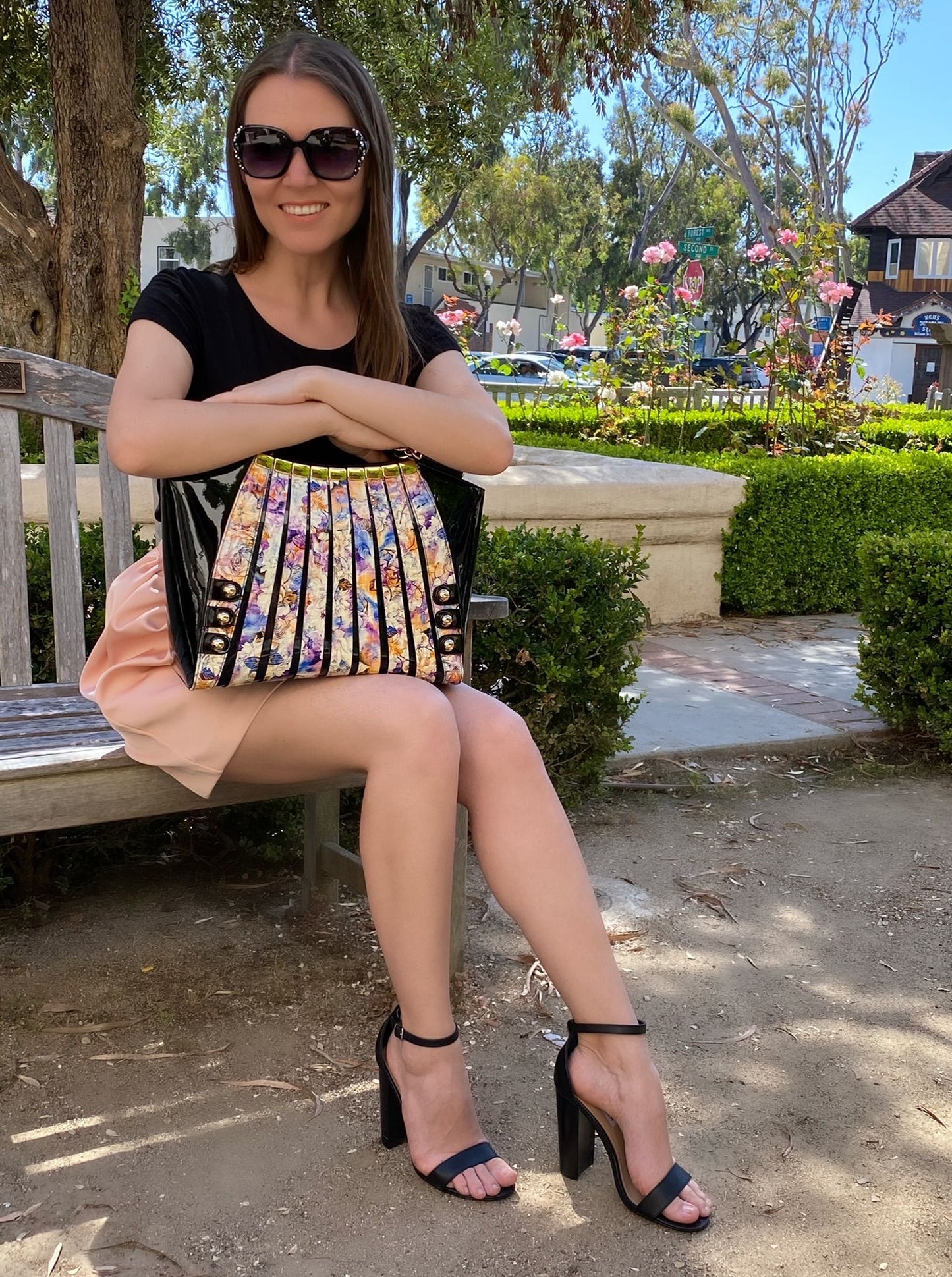 LE192002 BL-G Leah. S Sunglasses